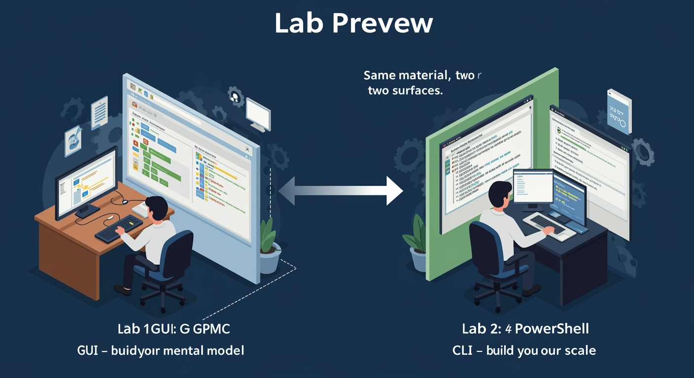 Lab Preview, What You Will Practice, illustrated TLDR