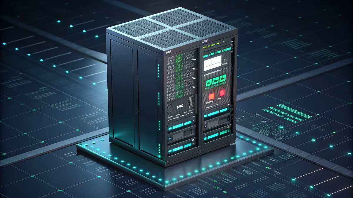 A DC with a health dashboard of green and red indicators inspecting a replication link.