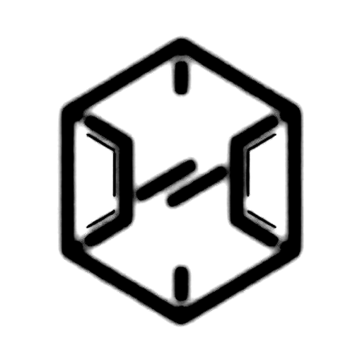 Hexworth mark, black